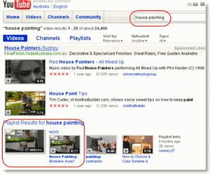 House painting Brisbane results in YouTube